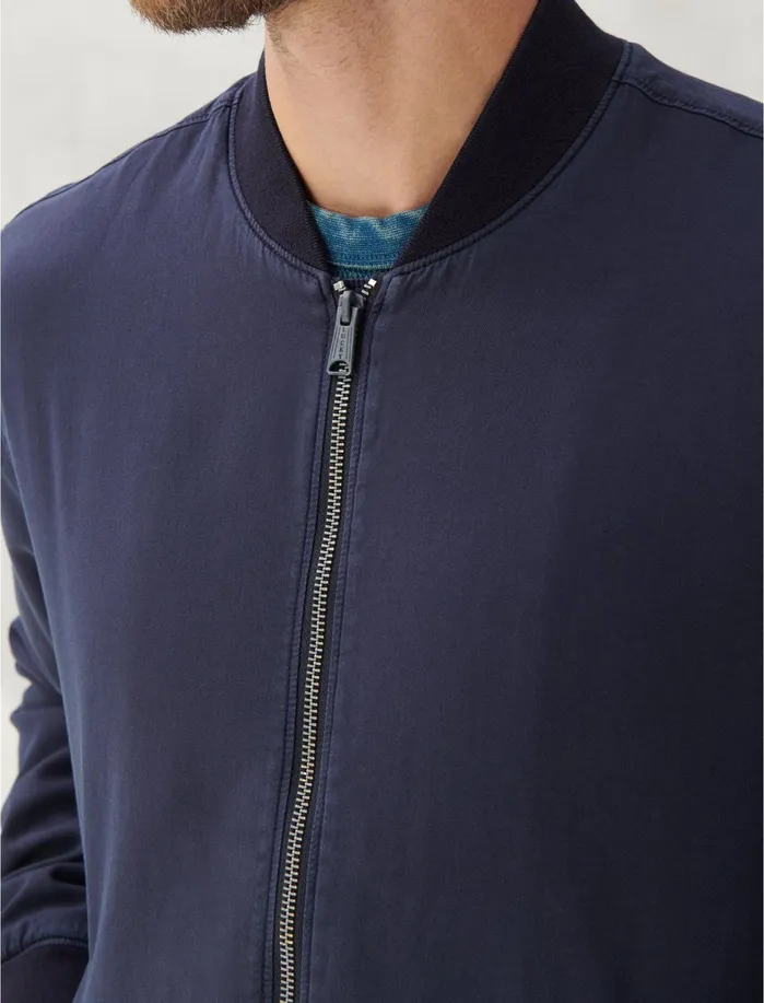 Jackets and Outerwear Men Lucky Brand Light Weight Bomber Jacket Parisian Night