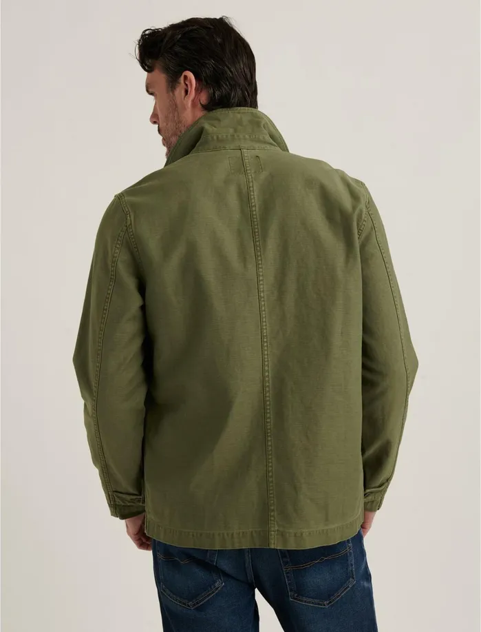 Jackets and Outerwear Men Lucky Brand Military Shirt Jacket Laurel Wreath