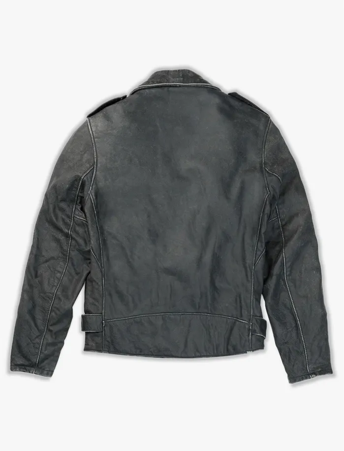 Jackets and Outerwear Men Lucky Brand Schott X Lb Bowery Leather Jacket Black