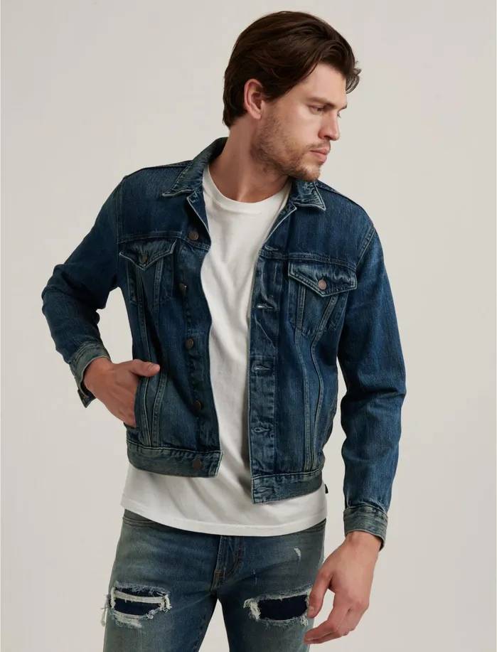 Jackets and Outerwear Men Lucky Brand The Trucker Jacket Marion