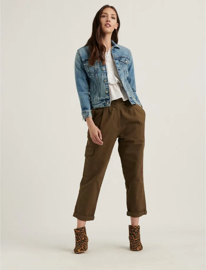 Jackets and Outerwear Women Lucky Brand Weekend Denim Trucker Milo
