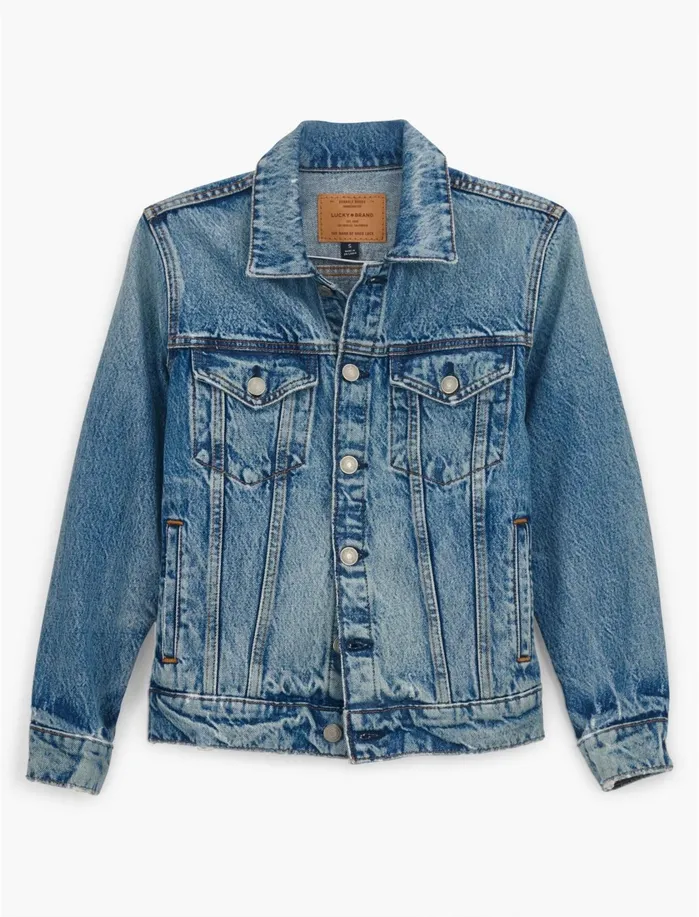 Jackets and Outerwear Women Lucky Brand Weekend Denim Trucker Milo