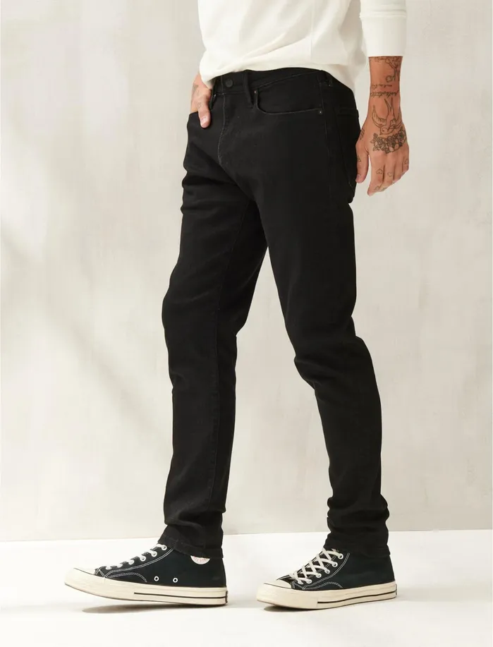 Jeans Men Lucky Brand 105 Slim Taper Advanced Stretch Jean Black Rinse
