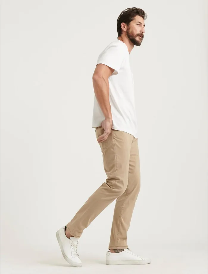 Jeans Men Lucky Brand 110 Slim Sateen Stretch Jean Sand