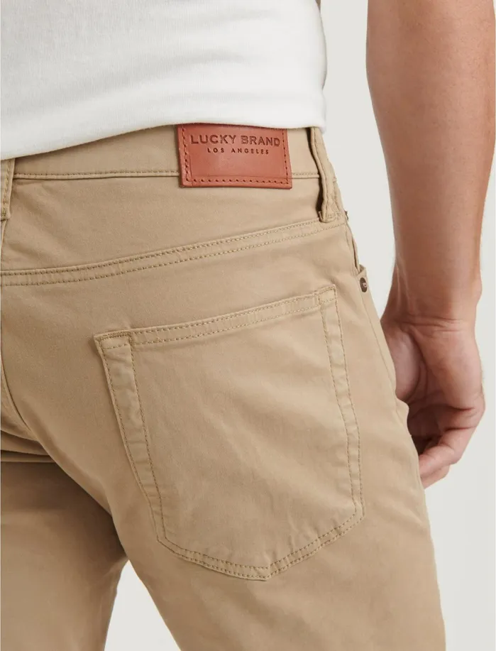 Jeans Men Lucky Brand 110 Slim Sateen Stretch Jean Sand