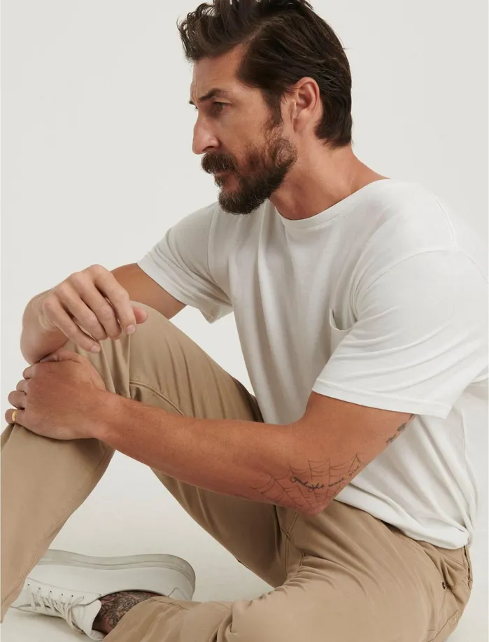 Jeans Men Lucky Brand 110 Slim Sateen Stretch Jean Sand