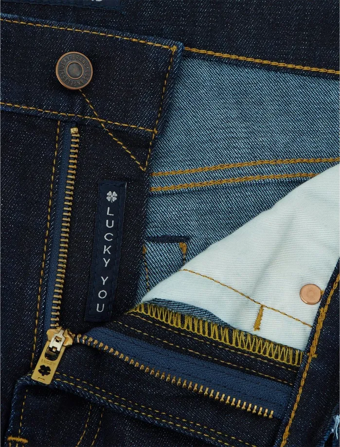 Jeans Men Lucky Brand 121 Slim Straight Coolmax Stretch Jean Hula