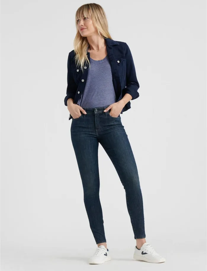 Jeans Women Lucky Brand Ava Super Skinny Heron Bay Ct