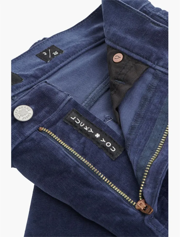 Jeans Women Lucky Brand Bridgette Crop Flare American Navy