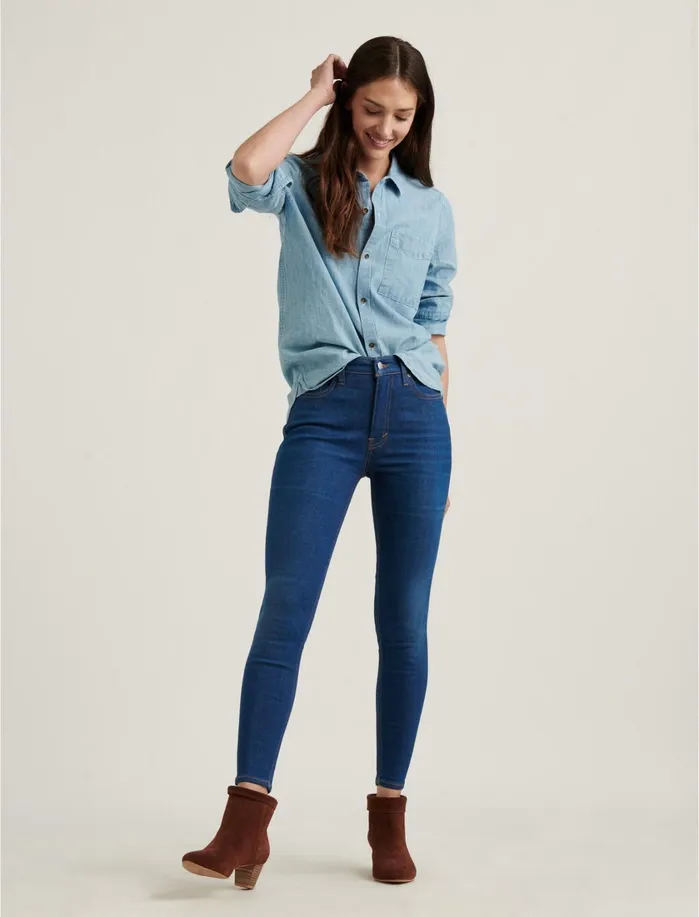 Jeans Women Lucky Brand High Rise Bridgette Skinny Jean Crisp