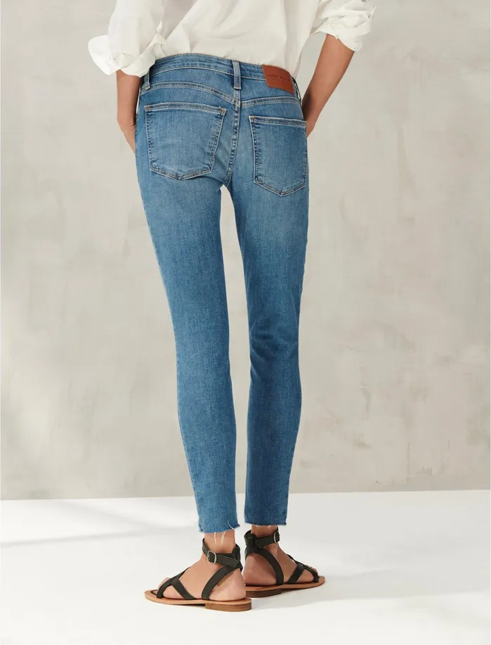 Jeans Women Lucky Brand Low Rise Lolita Crop Jean Primrose Dest Ct
