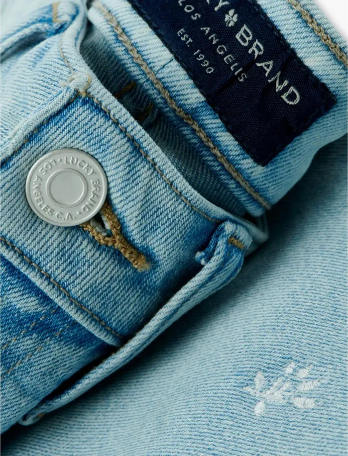 Jeans Women Lucky Brand Low Rise Lolita Skinny Embroidered Jean Magnolia Springs