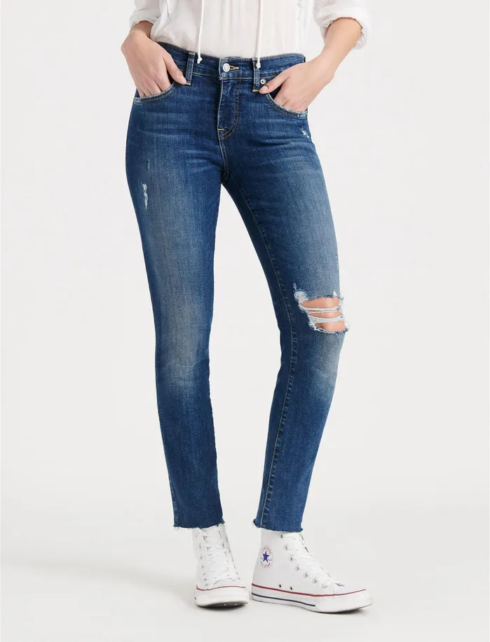 Jeans Women Lucky Brand Mid Rise Ava Skinny Jean Hanover Ct