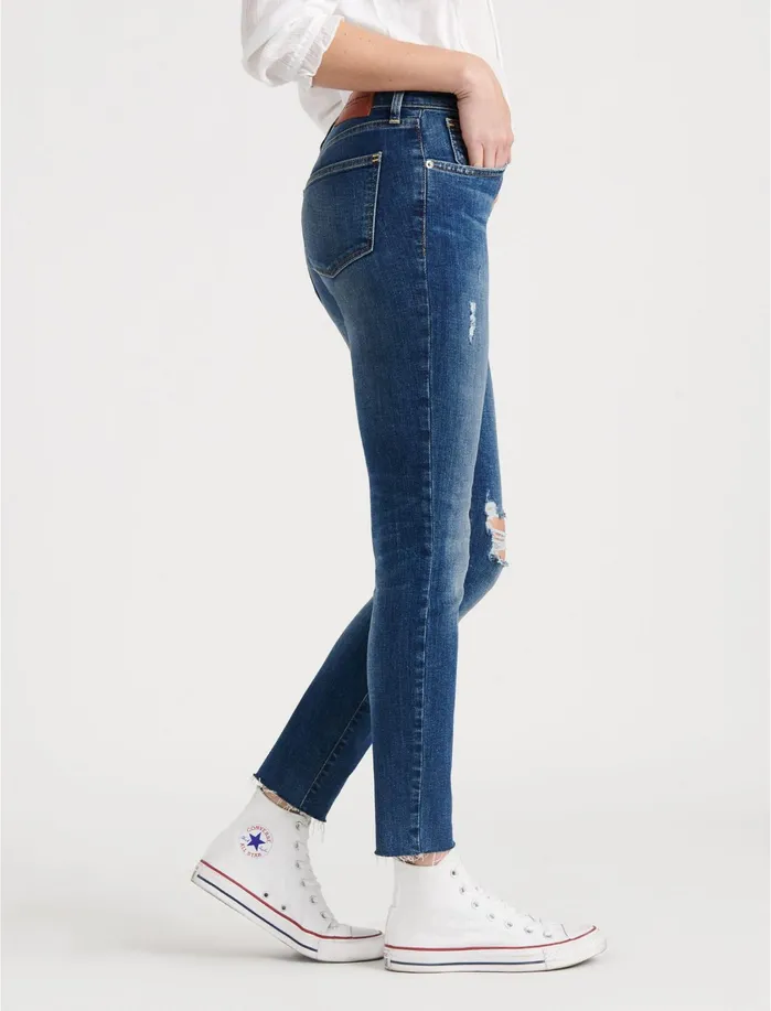 Jeans Women Lucky Brand Mid Rise Ava Skinny Jean Hanover Ct
