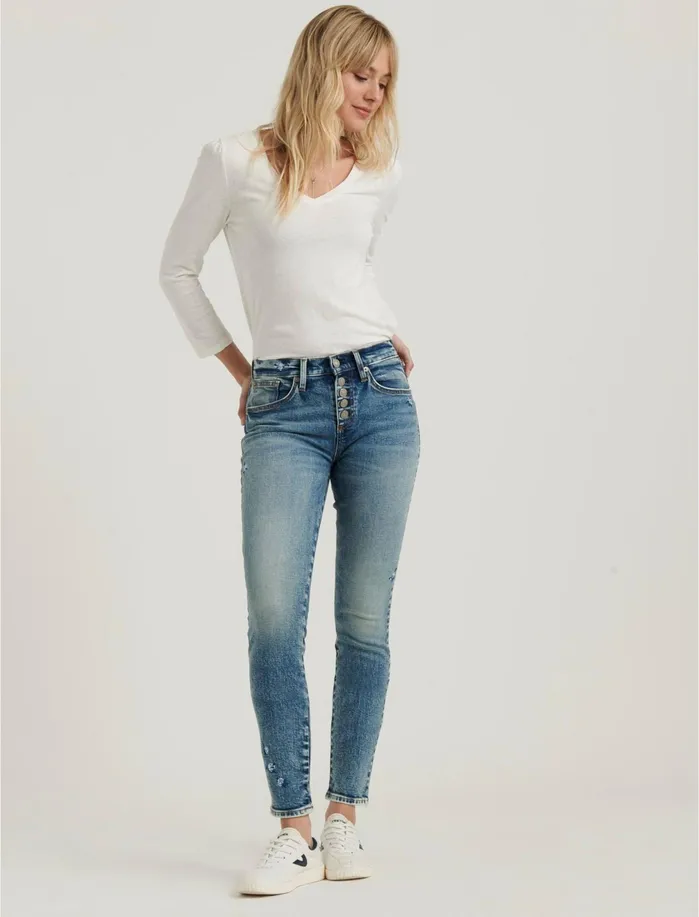 Jeans Women Lucky Brand Mid Rise Ava Skinny Jean Lucia