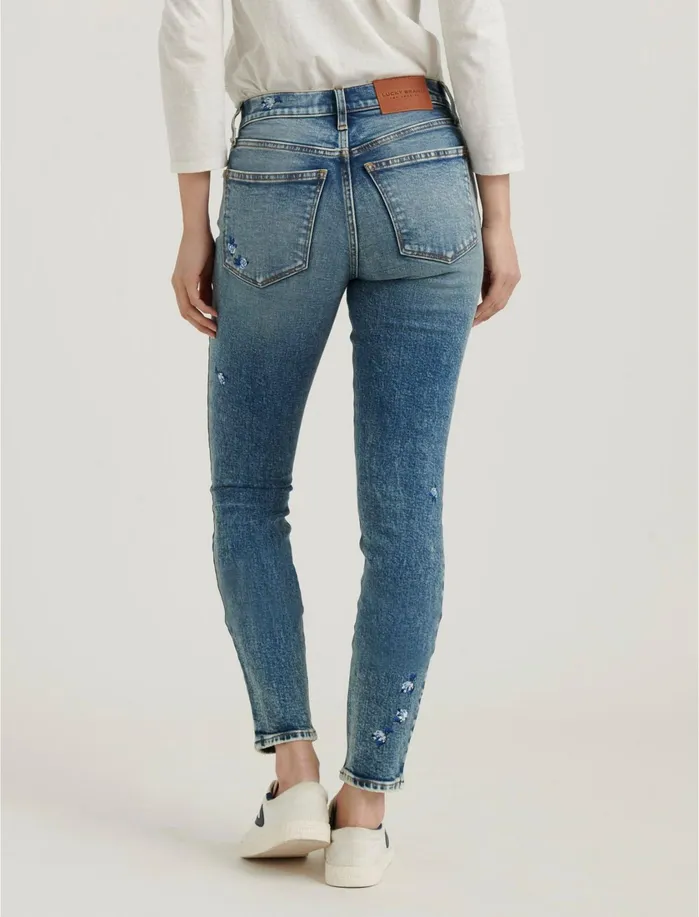 Jeans Women Lucky Brand Mid Rise Ava Skinny Jean Lucia