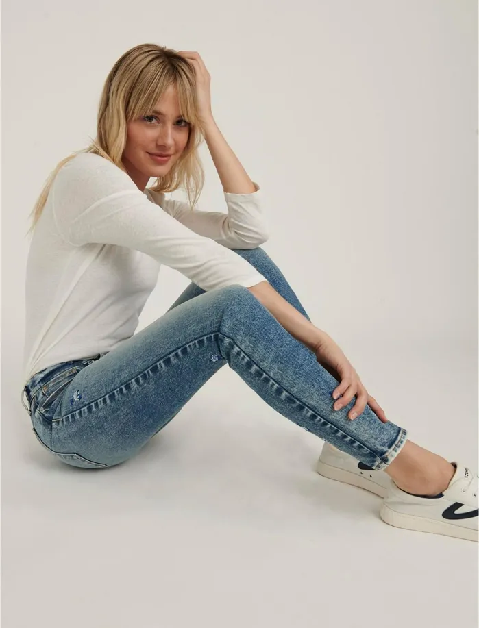 Jeans Women Lucky Brand Mid Rise Ava Skinny Jean Lucia