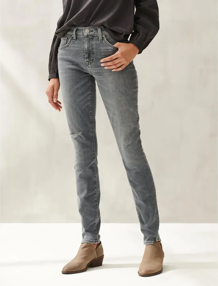 Jeans Women Lucky Brand Mid Rise Ava Skinny Jean Milky Way Dest