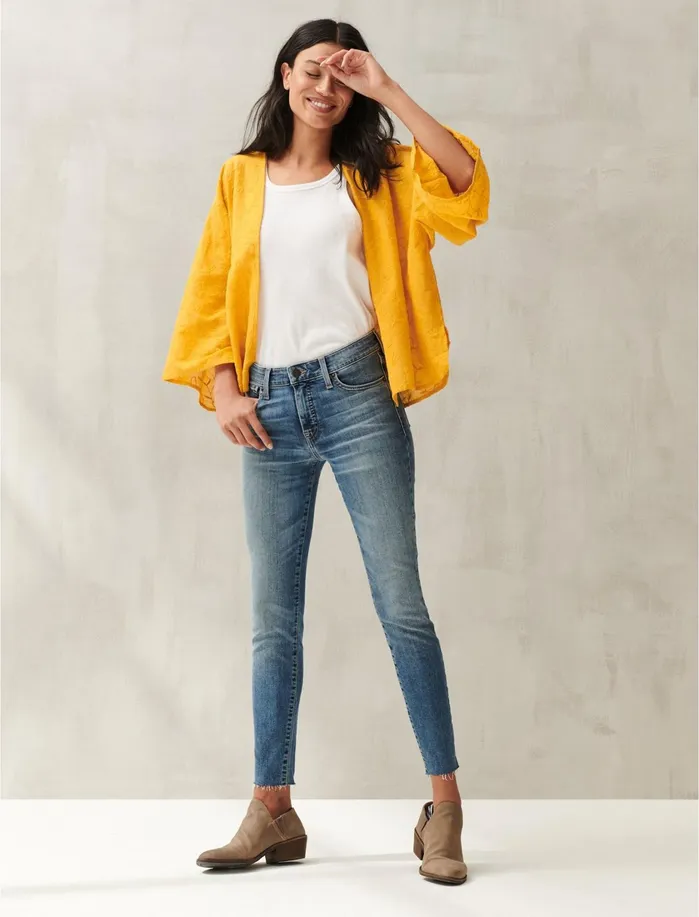 Jeans Women Lucky Brand Mid Rise Ava Super Skinny Jean Stone Bridge
