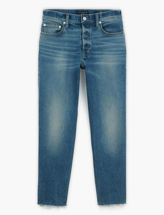 Jeans Women Lucky Brand Mid Rise Boyfriend Jean Mads Ct