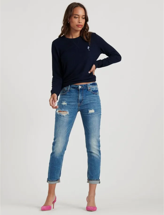 Jeans Women Lucky Brand Mid Rise Sienna Boyfriend Jean Fox Ridge