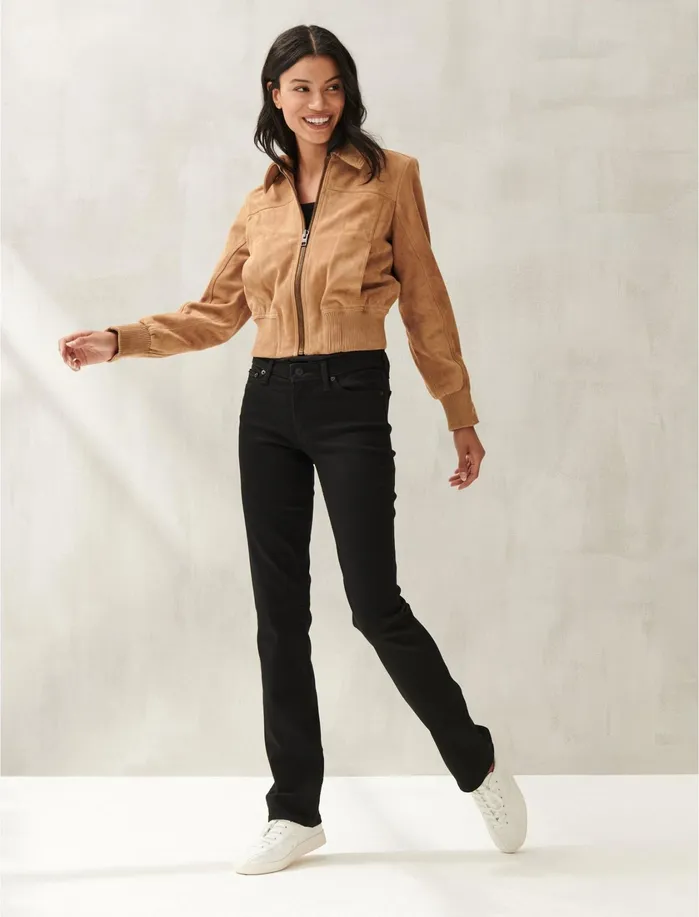 Jeans Women Lucky Brand Mid Rise Sweet Straight Jean Williamette