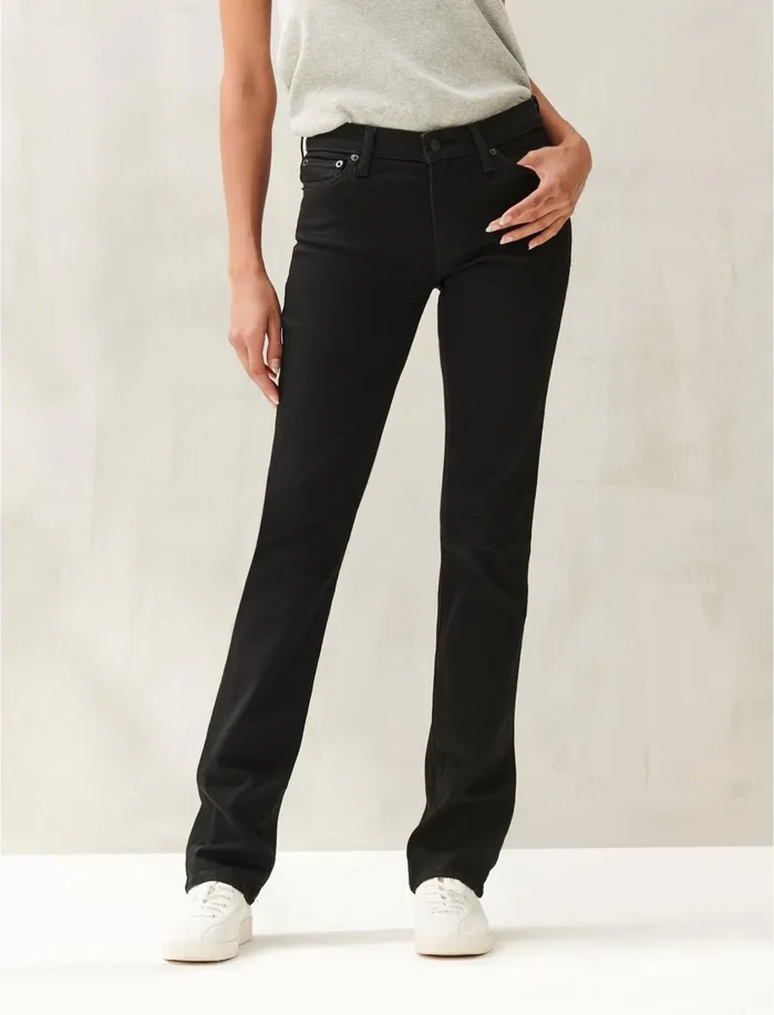 Jeans Women Lucky Brand Mid Rise Sweet Straight Jean Williamette