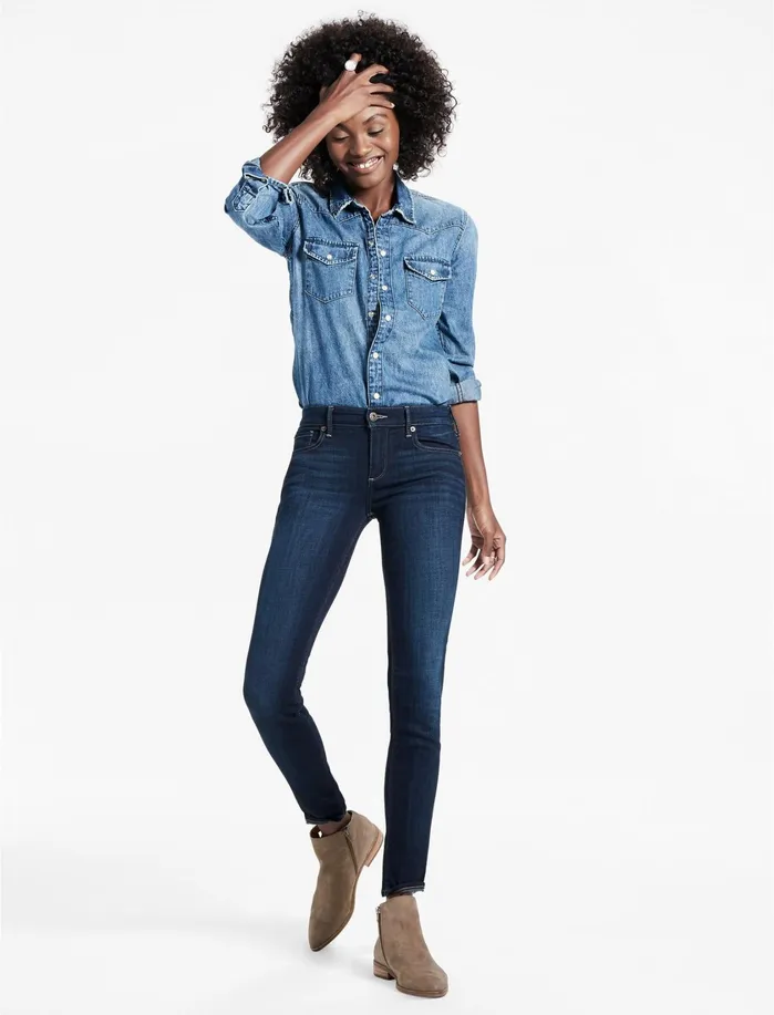 Jeans Women Lucky Brand Stella Low Rise Skinny Jean In Laketown Laketown
