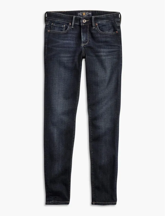 Jeans Women Lucky Brand Stella Low Rise Skinny Jean In Laketown Laketown