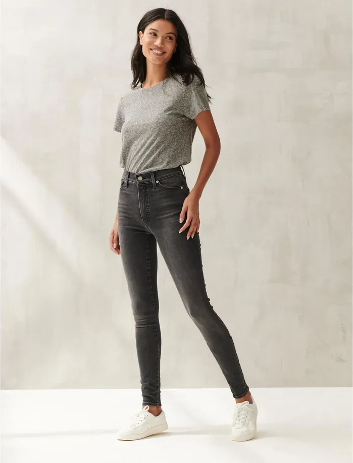 Jeans Women Lucky Brand Uni Fit High Rise Skinny Jean Global Grey