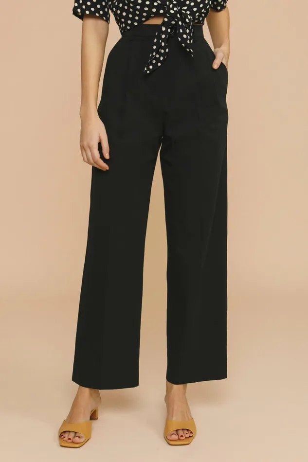 JEJE Pants Black Women Rouje Pants