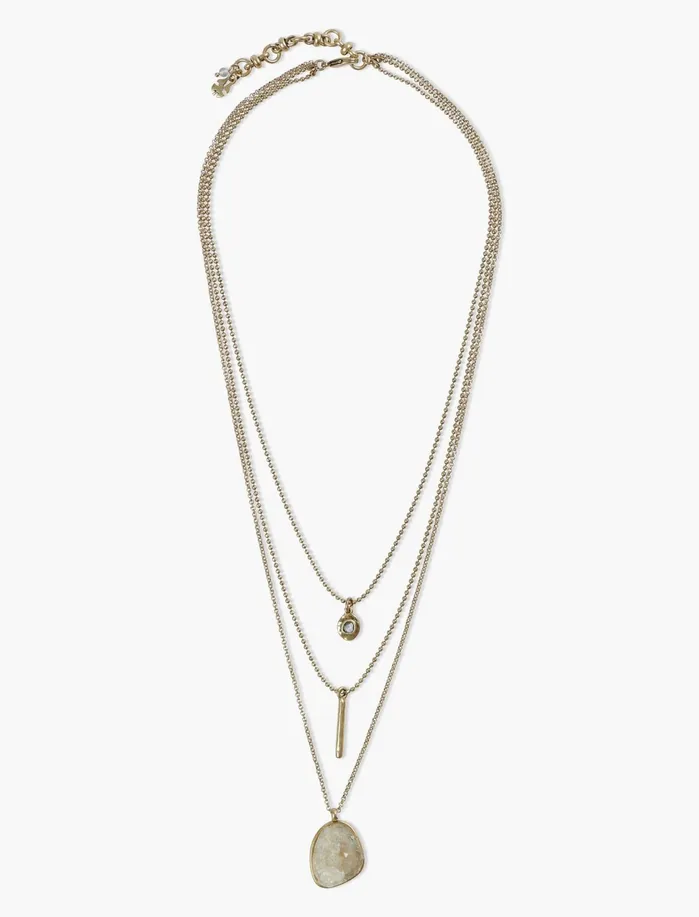 Jewelry Women Lucky Brand Lucky Layer Necklace Gold