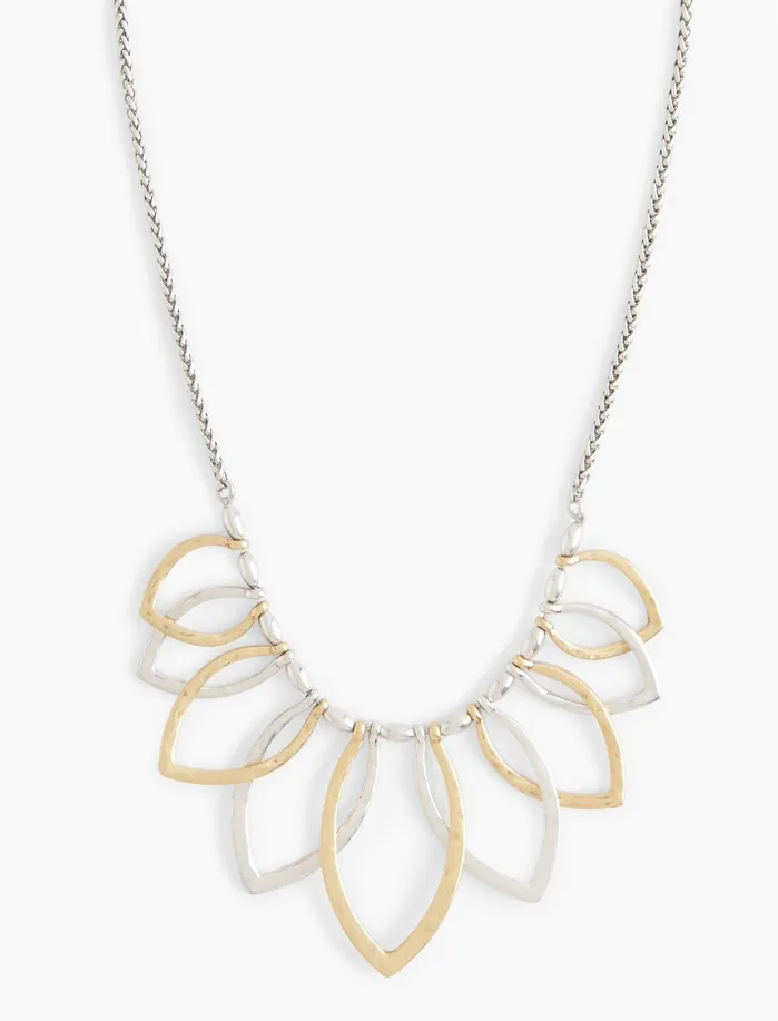 Jewelry Women Lucky Brand Petal Collar Necklace Multi