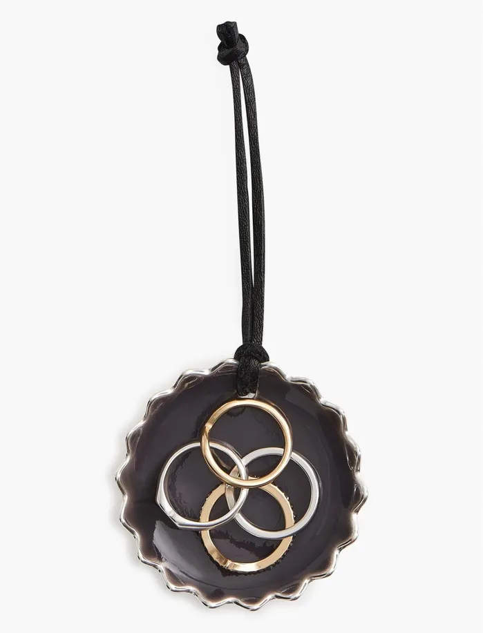 Jewelry Women Lucky Brand Ring And Dish Set Two Tone