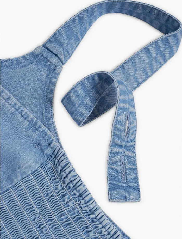 Jumpsuits and Overalls Women Lucky Brand Monica Tencel Romper Light Wash