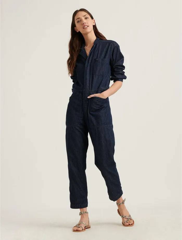 Jumpsuits and Overalls Women Lucky Brand Surplus Jumpsuit Silk Mist