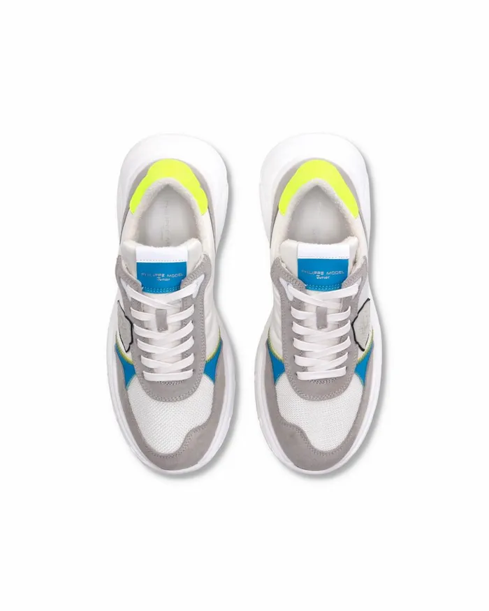 Kids Antibes Sneakers Baby039s GrayYellow Shoes Paris Philippe Model Paris Kids Junior 2840