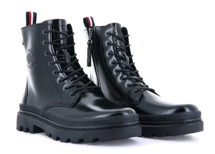 Kids PALLATROOPER OFF1 Palladium Boots