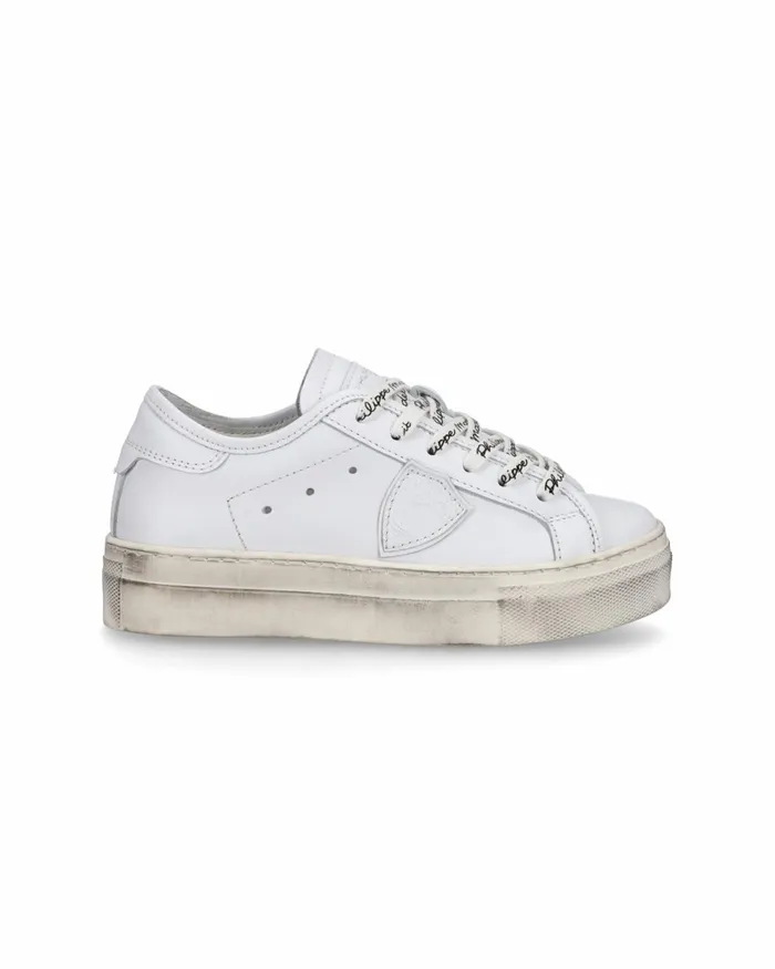 Kids Paris Haute Sneakers Junior039s White Shoes Philippe Model Paris Kids Mini Me