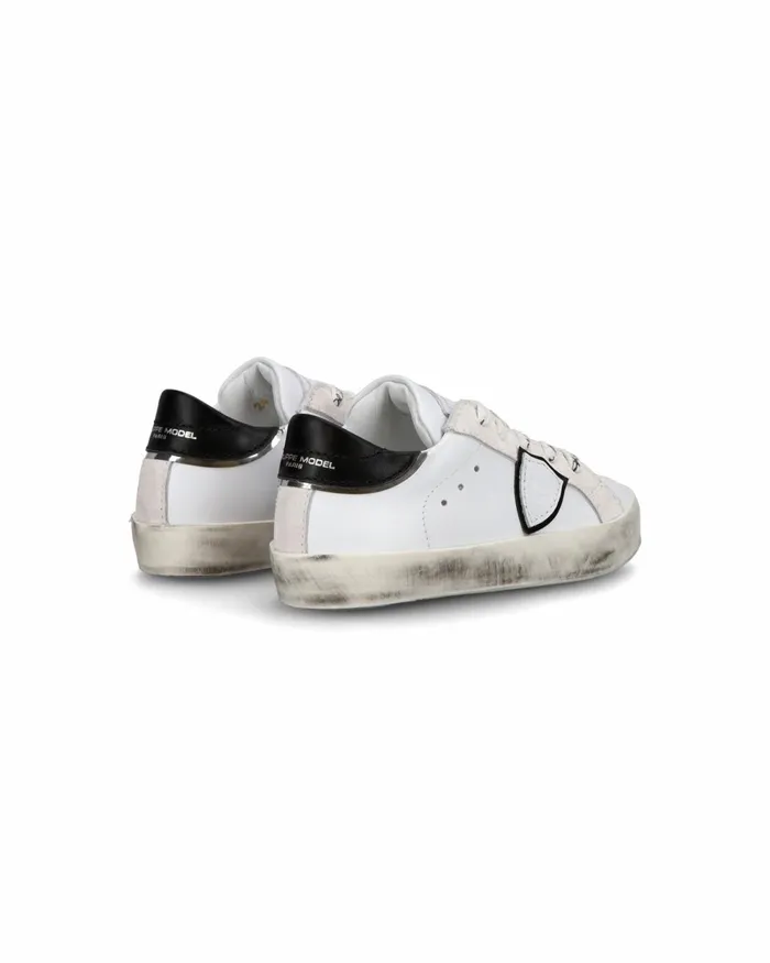Kids Paris Sneakers Baby039s WhiteBlack Shoes Paris Philippe Model Paris Kids Baby 1627