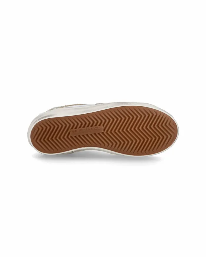 Kids Paris Sneakers Junior039s White Gold Shoes Philippe Model Paris Kids Junior 2840