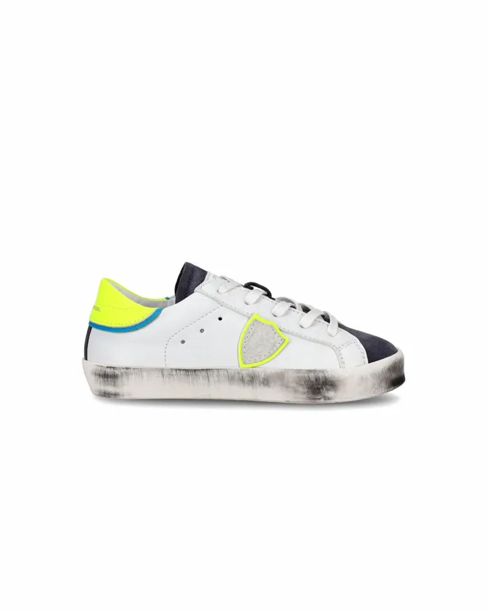 Kids Prsx Sneakers Babies039s WhiteYellow Shoes Philippe Model Paris Kids Baby 1627