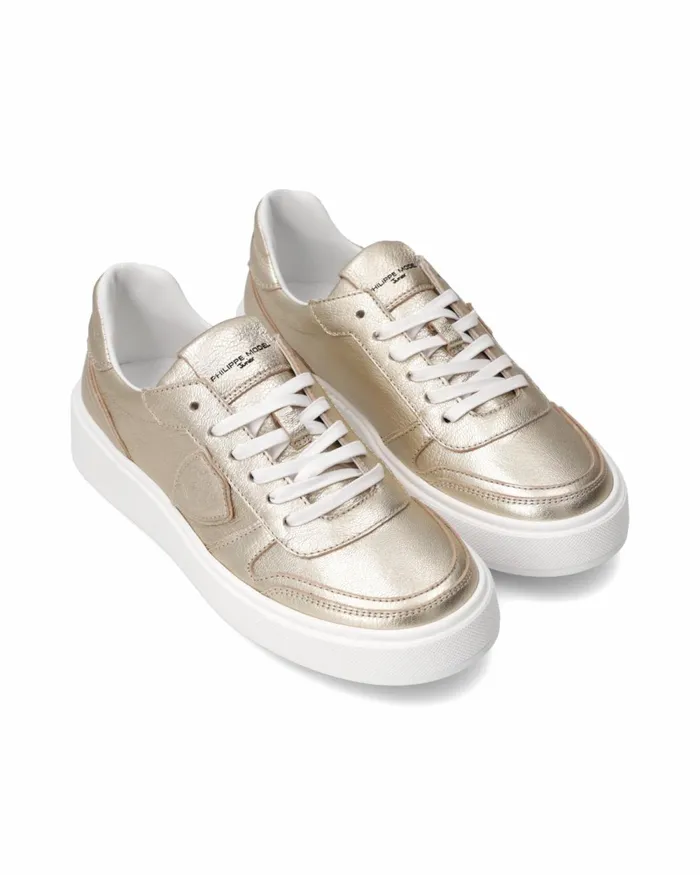 Kids Sneakers Nice Tennis Junior Gold JUNIOR Philippe Model Paris Kids Junior 2840 Kids Sneakers Nice Tennis Junior Gold JUNIOR Philippe Model Paris Kids Junior 2840