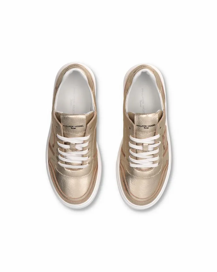 Kids Sneakers Nice Tennis Junior Gold JUNIOR Philippe Model Paris Kids Junior 2840 Kids Sneakers Nice Tennis Junior Gold JUNIOR Philippe Model Paris Kids Junior 2840