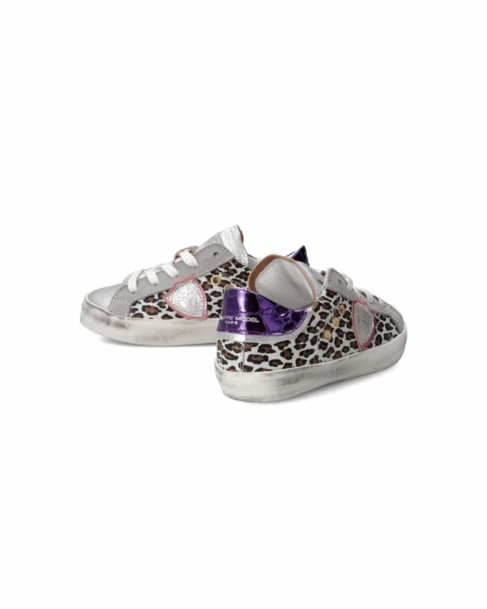 Kids Sneakers Paris Tennis Baby Viola Argento BABY Philippe Model Paris Kids Baby 1627 Kids Sneakers Paris Tennis Baby Viola Argento BABY Philippe Model Paris Kids Baby 1627