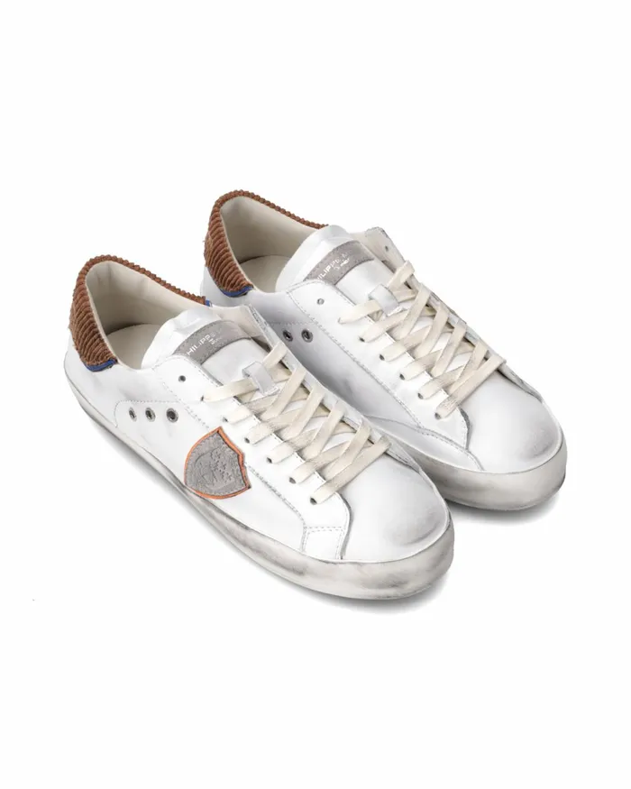 Kids Sneakers Paris Tennis Junior White Brown JUNIOR Philippe Model Paris Kids Junior 2840 Kids Sneakers Paris Tennis Junior White Brown JUNIOR Philippe Model Paris Kids Junior 2840