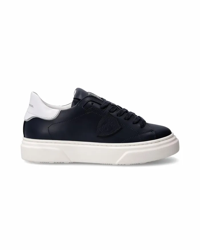 Kids Sneakers Temple Tennis Junior Blue White JUNIOR Philippe Model Paris Kids Junior 2840