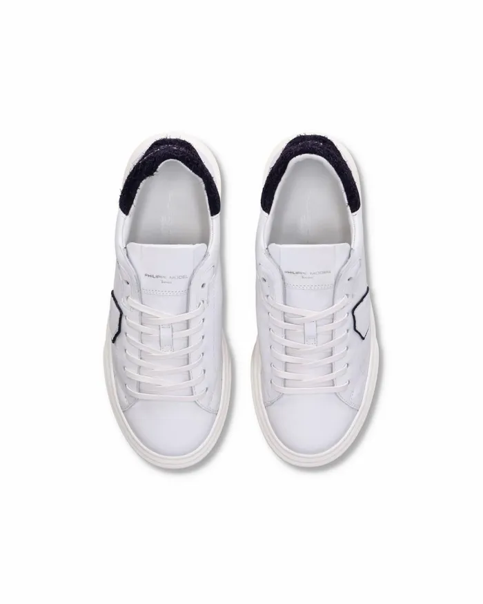 Kids Temple Junior039s WhiteBlue Sneakers Paris Philippe Model Paris Kids Junior 2840