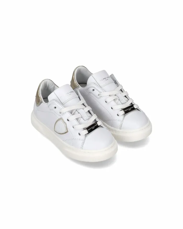 Kids Temple Junior039s WhiteGold Low Sneakers Paris Philippe Model Paris Kids Baby 1627 Kids Temple Junior039s WhiteGold Low Sneakers Paris Philippe Model Paris Kids Baby 1627