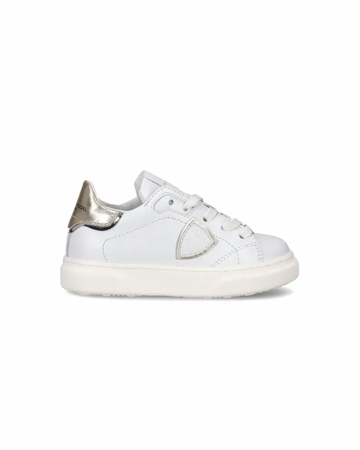 Kids Temple Junior039s WhiteGold Low Sneakers Paris Philippe Model Paris Kids Baby 1627 Kids Temple Junior039s WhiteGold Low Sneakers Paris Philippe Model Paris Kids Baby 1627
